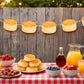 Biscuit Garland, Biscuit Banner, Biscuits and Pajamas, Slumber Party, Biscuit Photo Prop, Biscuit Decorations, Breakfast Birthday Party