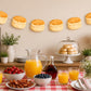 Biscuit Garland, Biscuit Banner, Biscuits and Pajamas, Slumber Party, Biscuit Photo Prop, Biscuit Decorations, Breakfast Birthday Party