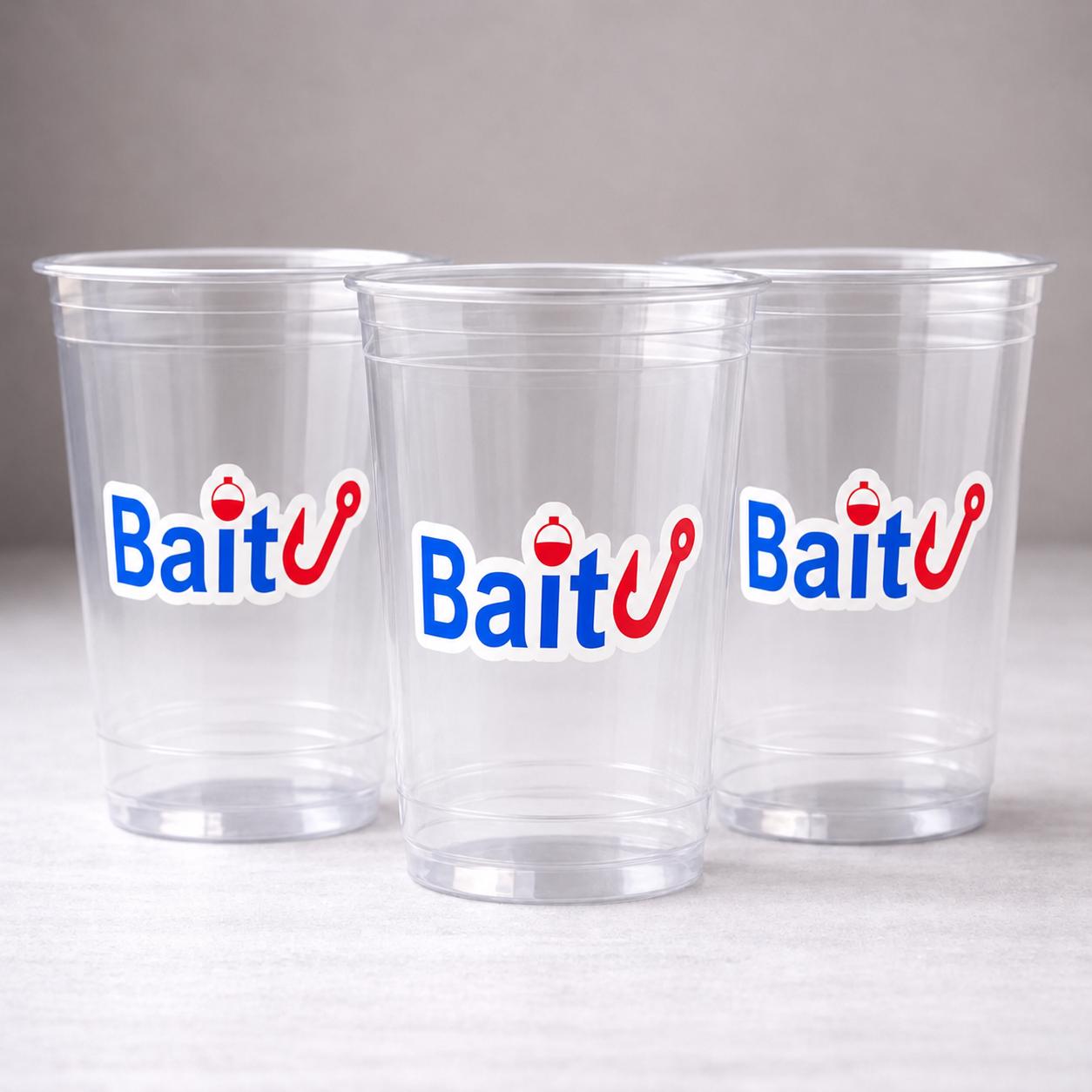 FISHING PARTY CUPS - Fishing Birthday Fishing First Birthday Party Gone Fishing Party The Big One Fishing Bobber Decorations Fish Bait Cups