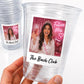 Personalized Bachelorette Party Cups | Custom Photo Bach Cups | The Bach Club Cups | Bride Tribe Party Decorations | Bach Weekend Cups