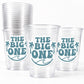 The Big One Party Cups | Beach First Birthday Cups | Surf Birthday Party Decorations | Tropical Birthday Cups | 16oz Party Cups Supplies