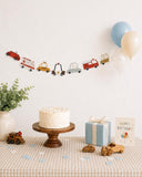 Transportation Birthday Banner | Vehicles Party Decorations | Honk Beep Vroom Banner | Car Birthday Party Decor | Truck Theme Party