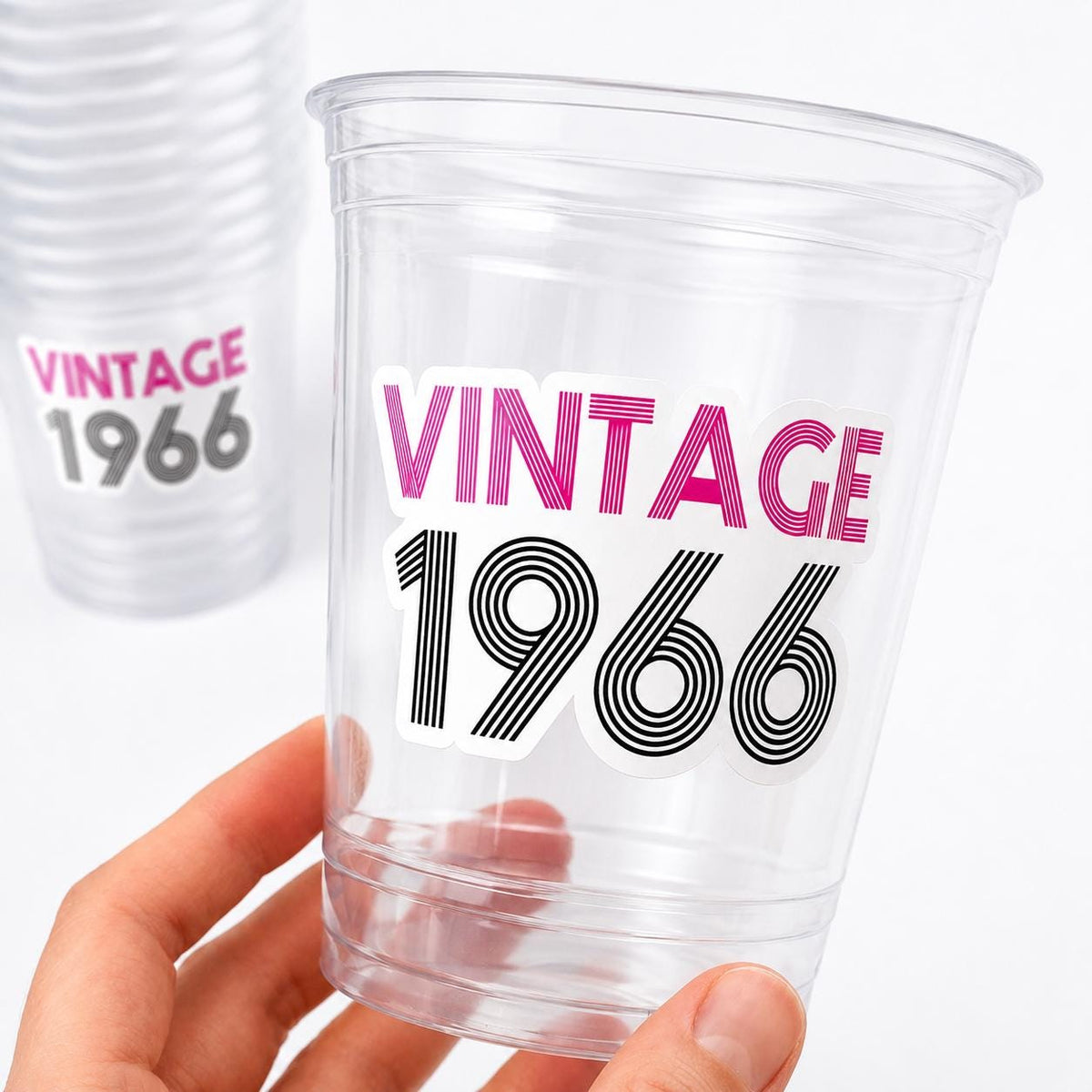 60th PARTY CUPS - Vintage 1963 Cups Best of 1963 60th Birthday Party 60th Birthday Favors 60th Party 60th Party Decorations 1963 Birthday