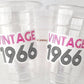 60th PARTY CUPS - Vintage 1963 Cups Best of 1963 60th Birthday Party 60th Birthday Favors 60th Party 60th Party Decorations 1963 Birthday