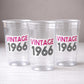 60th PARTY CUPS - Vintage 1963 Cups Best of 1963 60th Birthday Party 60th Birthday Favors 60th Party 60th Party Decorations 1963 Birthday