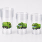GARBAGE TRUCK PARTY Cups - Garbage Truck Treat Cups Garbage Truck Party Favors Garbage Truck Birthday Favors Trash Garbage Birthday