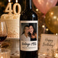 Personalized Wine Bottle Label with Photo | Vintage Year Wine Label | Custom Birthday Gift | Anniversary, Retirement Decor