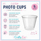 Custom Photo Wine Cups Tumblers | Personalized 9oz Party Cups with Picture & Year | Vintage Est. Birthday Cups | Custom Face Cups | Favors