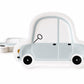 Car Party Plates | Car Shaped Paper Plates for Birthday Party | Transportation Theme Decorations | Kids Party Supplies | Car Party Supplies