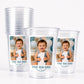The Big One Birthday Cups | Surfing First Birthday Party Cups | Beach Theme Birthday Decorations | Ocean Party Favors | Coastal Birthday Cup