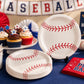 Baseball Paper Plates | Sports Party Plates | Baseball Birthday Decorations | Disposable Party Supplies | Baseball Party Supplies | 8 Count