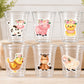 GIRL FARM PARTY Cups - Girl Farm Cups Farm Animal Cups Farm First Birthday Farm Baby Shower Barnyard Party Farm Birthday Decorations Farm