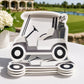 Golf Cart Dessert Plates 12ct | Golf Party Supplies | Hole In One Birthday Decorations | Golf Retirement Party Plates | Golf Theme | 8 Count