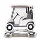 Golf Cart Dessert Plates 12ct | Golf Party Supplies | Hole In One Birthday Decorations | Golf Retirement Party Plates | Golf Theme | 8 Count