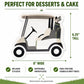 Golf Cart Dessert Plates 12ct | Golf Party Supplies | Hole In One Birthday Decorations | Golf Retirement Party Plates | Golf Theme | 8 Count