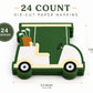 Golf Cart Party Napkins | Golf Birthday Party Supplies | Golf Retirement Decorations | Par Tee Party | Hole In One Party Decor | Golfing
