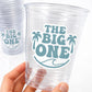 The Big One Party Cups | Beach First Birthday Cups | Surf Birthday Party Decorations | Tropical Birthday Cups | 16oz Party Cups Supplies