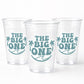 The Big One Party Cups | Beach First Birthday Cups | Surf Birthday Party Decorations | Tropical Birthday Cups | 16oz Party Cups Supplies