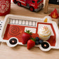 Fire Truck Party Plates 12ct | Firefighter Birthday Party Supplies | Fire Engine Plates | Kids Firetruck Decorations | Firefighter Party