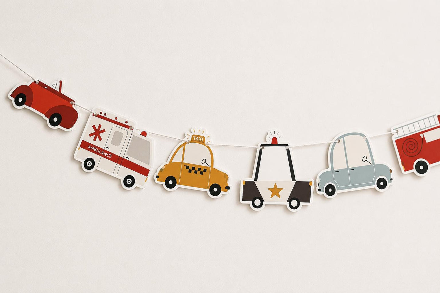 Transportation Birthday Banner | Vehicles Party Decorations | Honk Beep Vroom Banner | Car Birthday Party Decor | Truck Theme Party
