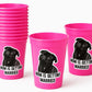 Personalized Dog Face Cups, Mom is Getting Married Cups, Bachelorette Party Favors, Bachelorette Party Games, Dog Face Bachelorette Cups