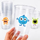 MONSTER PARTY CUPS - Monster Cups Little Monster First Birthday Decoration Little Monster Party Monster Cups Monster Birthday Decorations