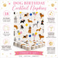 Dog Birthday Party Cocktail Napkins, Dog Party Napkins, Puppy Birthday Decorations, Dog Lover Party Supplies, Dog Beverage Napkins, 18 Count