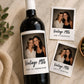Personalized Wine Bottle Label with Photo | Vintage Year Wine Label | Custom Birthday Gift | Anniversary, Retirement Decor