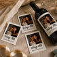 Personalized Wine Bottle Label with Photo | Vintage Year Wine Label | Custom Birthday Gift | Anniversary, Retirement Decor