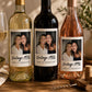 Personalized Wine Bottle Label with Photo | Vintage Year Wine Label | Custom Birthday Gift | Anniversary, Retirement Decor