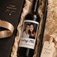 Personalized Wine Bottle Label with Photo | Vintage Year Wine Label | Custom Birthday Gift | Anniversary, Retirement Decor