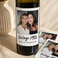Personalized Wine Bottle Label with Photo | Vintage Year Wine Label | Custom Birthday Gift | Anniversary, Retirement Decor