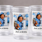 First Birthday Photo Cups | First Birthday Party Cups | 1st Birthday Decorations | Picture Party Favors | Baby Birthday Party Supplies