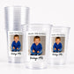 Custom Picture Party Favors | Personalized Photo Cups with Photo & Text | Birthday Decorations | 16oz Plastic Cups | Party Decor for Events