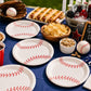 Baseball Paper Plates | Sports Party Plates | Baseball Birthday Decorations | Disposable Party Supplies | Baseball Party Supplies | 8 Count