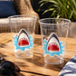 SHARK PARTY CUPS - Shark Treat Cups Shark Birthday Cups Shark Birthday Party Cups Shark Party Favors Shark Party Supplies Shark Decorations