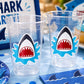 SHARK PARTY CUPS - Shark Treat Cups Shark Birthday Cups Shark Birthday Party Cups Shark Party Favors Shark Party Supplies Shark Decorations