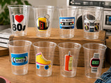 I Love the 80'S PARTY CUPS - 80's Birthday Cups 80's Party Cups 80's Decorations 80's Birthday Party 80's Birthday Party Decorations 80s 90s
