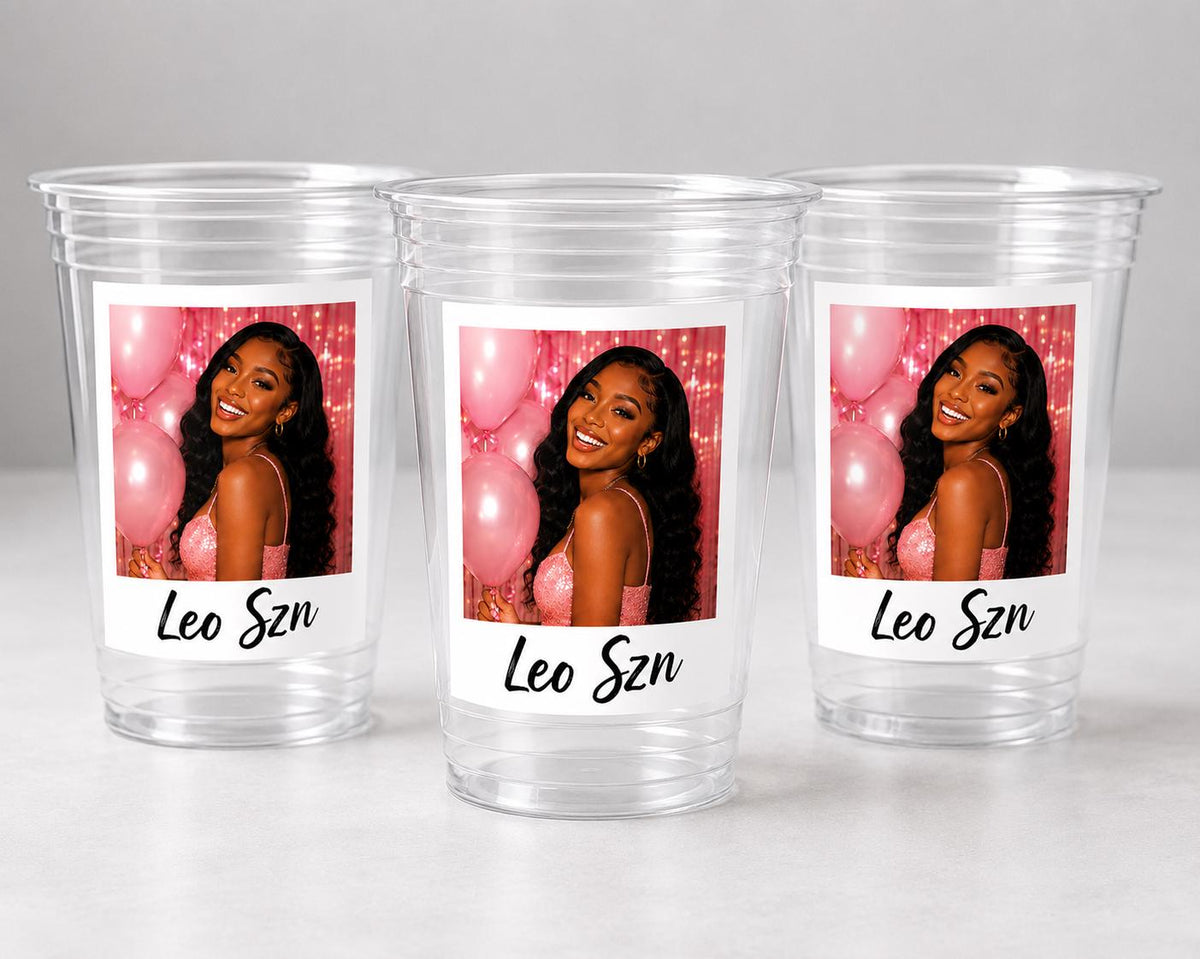 Custom Zodiac Birthday Cups, Personalized Horoscope Party Cups, Astrology Birthday Decorations, Zodiac Party Favors, Zodiac Cups, Astrology