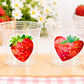 STRAWBERRY PARTY CUPS - Strawberry Birthday Cups Strawberry Cups First Birthday Strawberry Party Decorations Strawberry Baby Shower