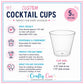 Custom Photo Shot Glasses 5oz Personalized Plastic Cocktail Cups– Add Your Photo & Text for Birthday Party Bachelorette Bachelor Bridal Cups