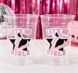 COWGIRL Party Cups - Let's Go Girls Cowgirl Bachelorette Party Cups Cowgirl Cups Cowgirl Party Decorations Cowgirl Birthday Rodeo Party Cup