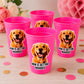 Personalized Dog Face Cups, Mom is Getting Married Cups, Bachelorette Party Favors, Bachelorette Party Games, Dog Face Bachelorette Cups