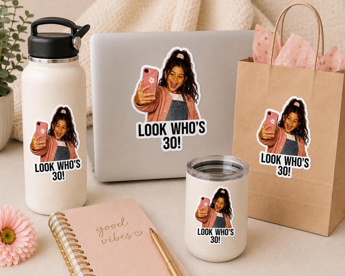 Custom Face Stickers, Personalized Face Stickers, Custom Photo Stickers, Custom Party Favors, Birthday Decorations, Waterproof Sticker, Gift