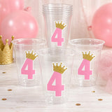 PRINCESS PARTY CUPS - Princess Birthday Cups Princess Party Cups Princess Party Decorations Princess Party Favors Princess Birthday Supplies