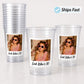 Look Who's 30 Custom Photo Cups, Personalized 30th Birthday Party Cups with Picture, Funny 30th Birthday Favors, Retro 30th, Birthday Decor