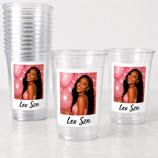 Custom Zodiac Birthday Cups, Personalized Horoscope Party Cups, Astrology Birthday Decorations, Zodiac Party Favors, Zodiac Cups, Astrology