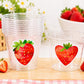 STRAWBERRY PARTY CUPS - Strawberry Birthday Cups Strawberry Cups First Birthday Strawberry Party Decorations Strawberry Baby Shower