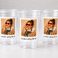 Wedding Cups Personalized, Personalized Wedding Cups, Custom Wedding Photo Cups, Bridal Shower Plastic Cups, Bachelorette Party Favors Gifts