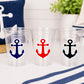 Nautical Anchor Party Cups | Personalized Coastal Wedding Cups | Nautical Bride, Bachelorette, Baby Shower, Birthday, Beach Party Favors